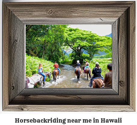 horseback riding Hawaii